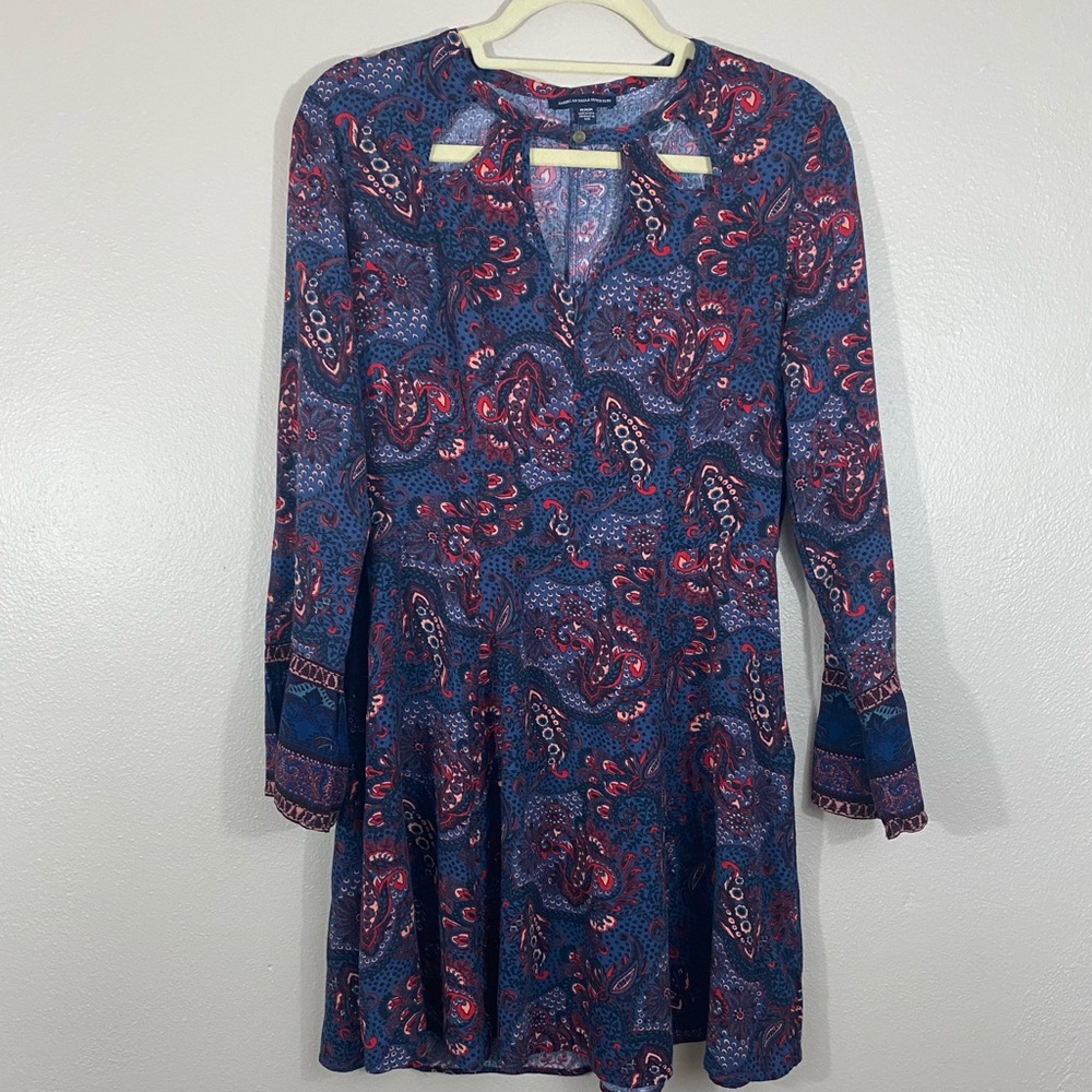 American eagle paisley print dress